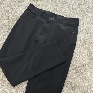 Public Rec Gamechanger Pants 33X30 Fits 33X29 Black Straight 5-Pocket Stretch